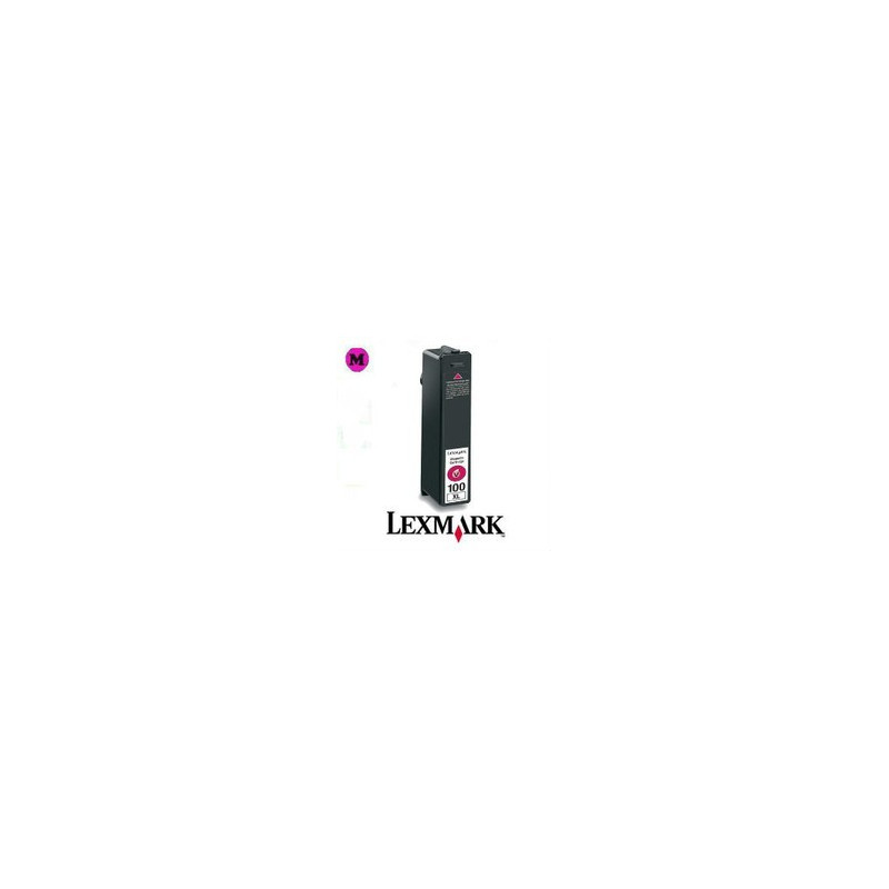 Lexmark LE100XLM Tintenpatrone Magenta kompatibel 14N1070E/14N0901E