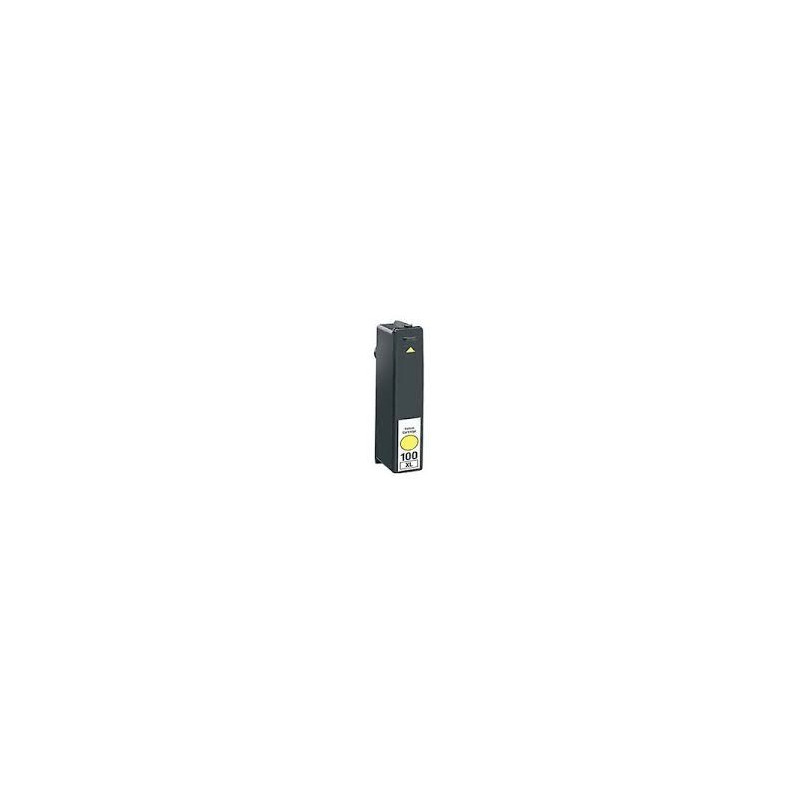 Cartucho Lexmark LE100XLY Amarillo Compatible 14N1071E/14N0902E