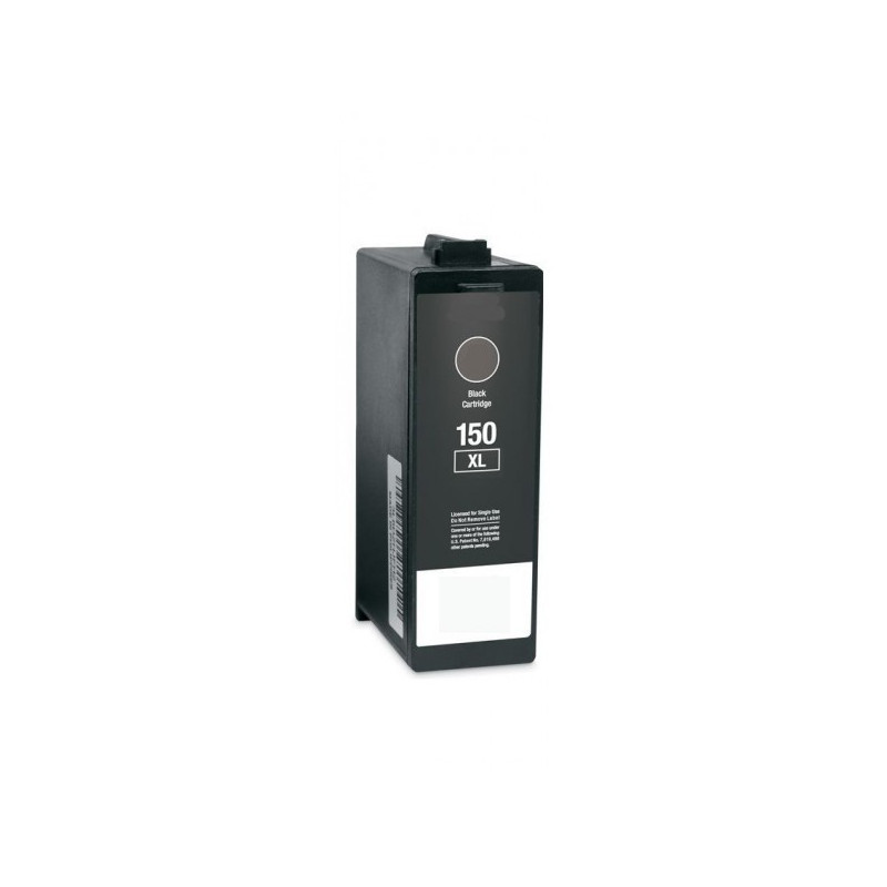 Lexmark 150XL Black compatible ink cartridge - with chip