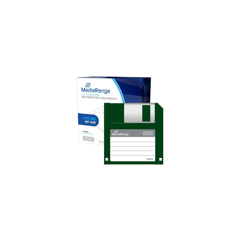 Disquetes 3.5 -Floppy Disks- 1.44MB|MF-2HD, Pack 10