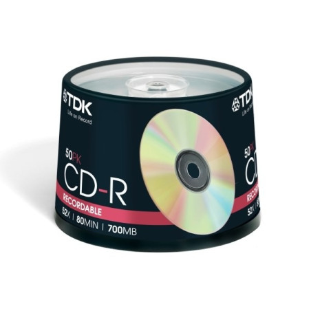 TDK T18770 - CDR-80 52x Pack 50