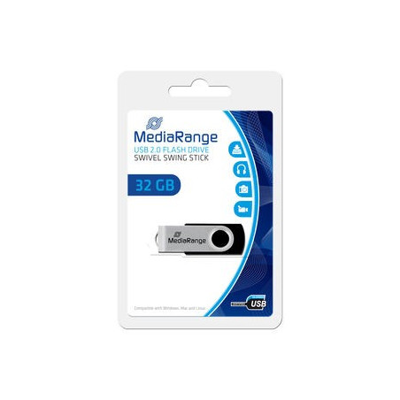 MediaRange USB Flash Drive, 32GB