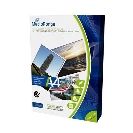 Papel DinA4 Inkjet Mate 130g Pack 100 Unidades