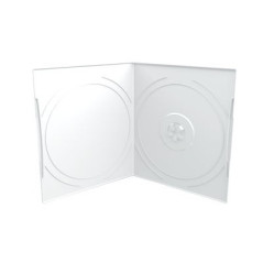 Capa CD/DVD 7mm, Pocket-Sized, 1 Disco, semi-transparent