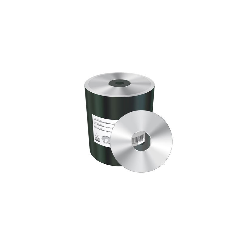 CD-R 52x 700 Mo MediaRange Argent Shrink 100 pcs CD-R 52x 700 Mo MediaRange Argent Shrink 100 pcs