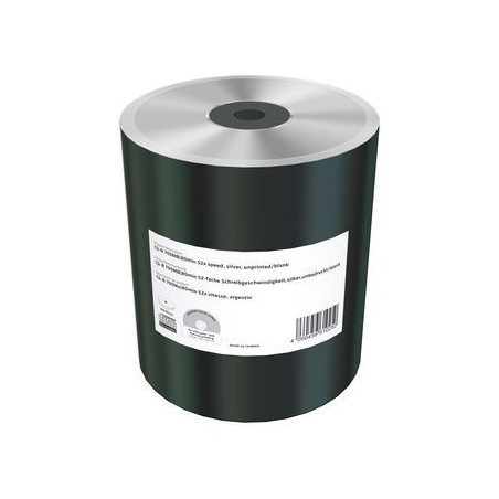 CD-R 52x 700MB MediaRange Argento Shrink 100 pz.