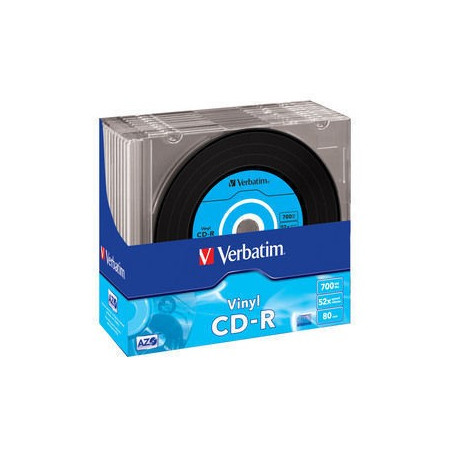 Verbatim Vinil CDR 80min/700MB/52x Pack 10