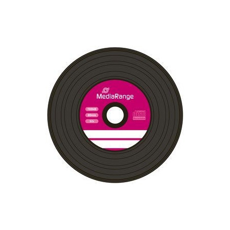 MediaRange CD-R Vinilo 700MB/80min tarrina 50