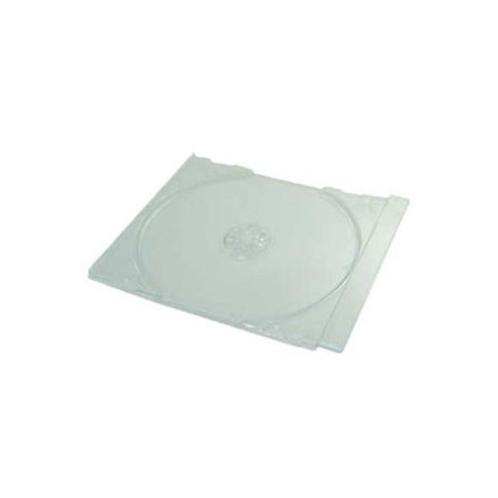 CD Tray for jewelbox, for 1 disc, machine packing grade, transparent 200uni