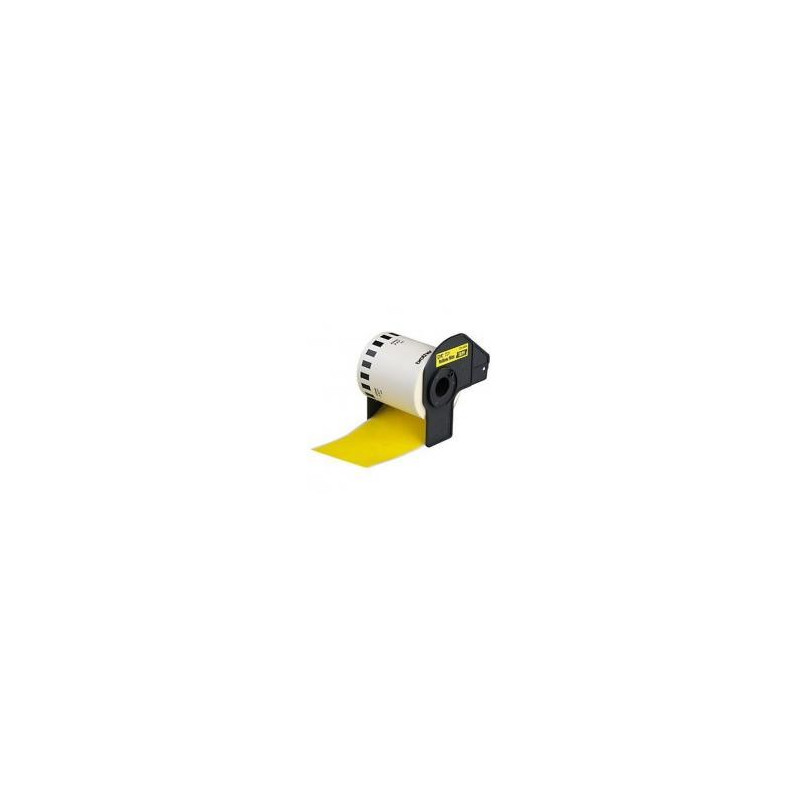 Brother DK44605 Rouleau continu de papier thermique compatible jaune DK-44605
