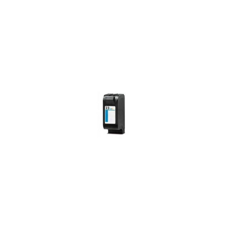HP 23 Tri-colour remanufactured ink cartridge C1823DE/C1823GE