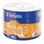 Verbatim DVD-R AZO 4,7GB 16X superficie argento opaco Shrink 50