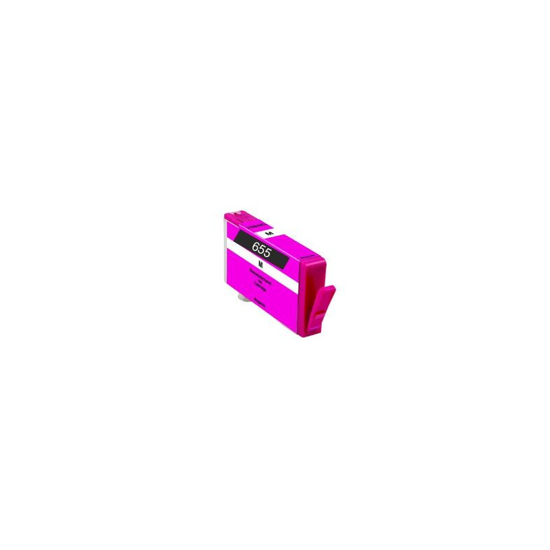HP 655 Magenta compatible ink cartridge CZ111AE