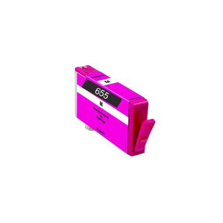 HP 655 Magenta compatible ink cartridge CZ111AE