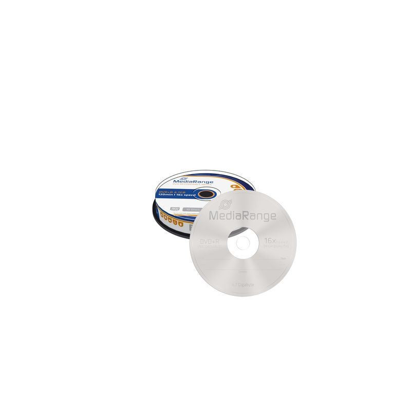MediaRange DVD+R 4.7GB|120min 16x, Cake 10