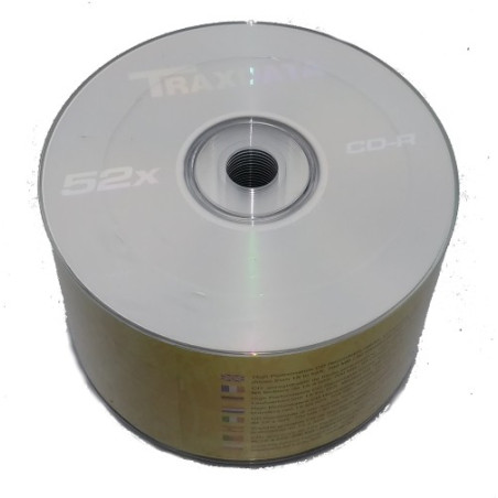 CD-R 52x 700MB Traxdata ValuePack Pack 50 uds (Ed. Limitada)