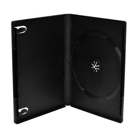 Pack 5 MediaRange DVD Case for 1 disc, 14mm, black