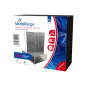 Pack 10 MediaRange custodia CD Slimcase per 1 disco, 5,2mm, vassoio nero