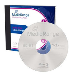MediaRange BD-RE 25 Go 2x – boîtier cristal | DVDi.fr