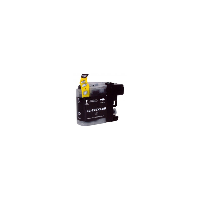 Brother LC227XL V3 Tintenpatrone Schwarz kompatibel LC 227XLBK