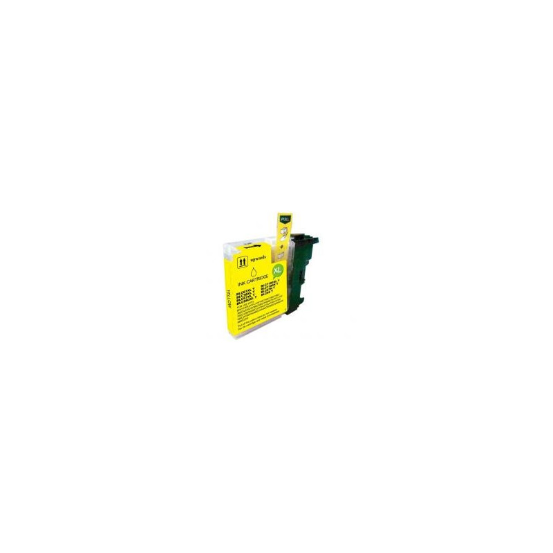 Brother LC980 - LC1100 - LC985 Yellow Compatível Brother LC980 - LC1100 - LC985 Yellow Compatível