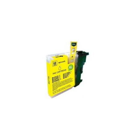 Compatible Brother LC980 LC1100 LC985 Yellow ink cartridge