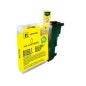 Brother LC980 - LC1100 - LC985 Amarillo compatible