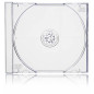 Custodia CD Jewelcase 10,4mm per 1 CD/DVD trasparente