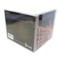 Capa CD Jewelcase 10.4mm para 1 CD/DVD Transparente