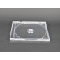 Pack 100 - Eco - 10.4mm Cajas CD Jewelcase para 1 CD/DVD Transparente MediaRange