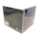 Pack 100 - CD Jewelcase 2 disc, 10.4mm, Noir