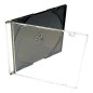 Pack 100 custodie CD slim, 5,2mm per 1 CD/DVD MediaRange