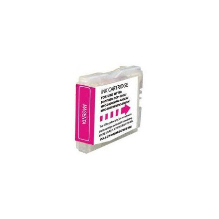 Brother LC970M LC1000M Tintenpatrone Magenta, kompatibel