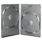 14mm DVD Box Standard para 2 DVDs Black