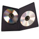 14mm Etui DVD Standard pour 2 DVDs Noir