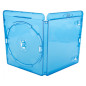 Amaray BD-Hülle für 1 Disc, 15mm, Blau, Pack 50