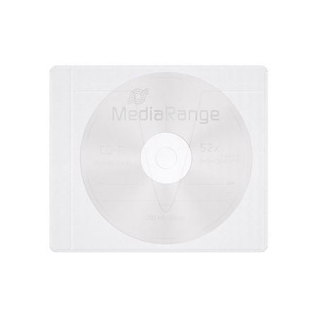Pochettes autoadhésives pour CD/DVD MediaRange 25 pcs