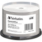 Verbatim CD-R AZO 700MB 52X DL+ WHITE WIDE PRINTABLE SURFACE NON-ID Cake 50