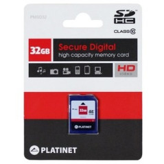 Platinet Micro SDHC 8GB Clase 10 + Adaptador SD