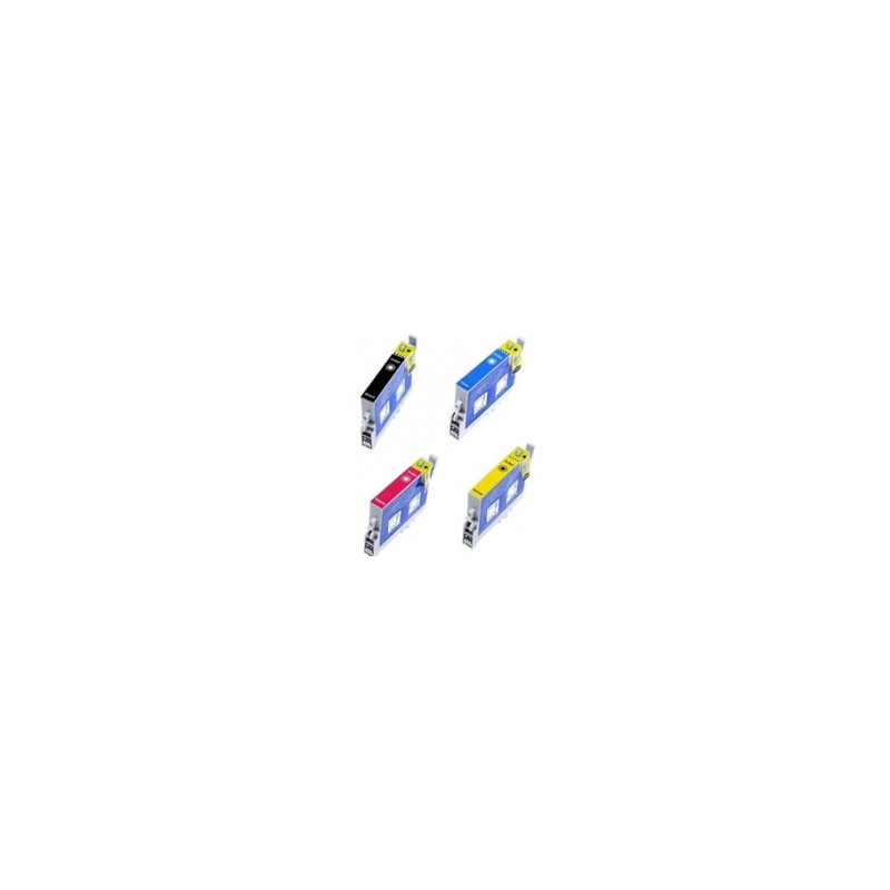 Conjunto de 4 Cartuchos Compatíveis Epson ref. 711/2/3/4 (T0715)