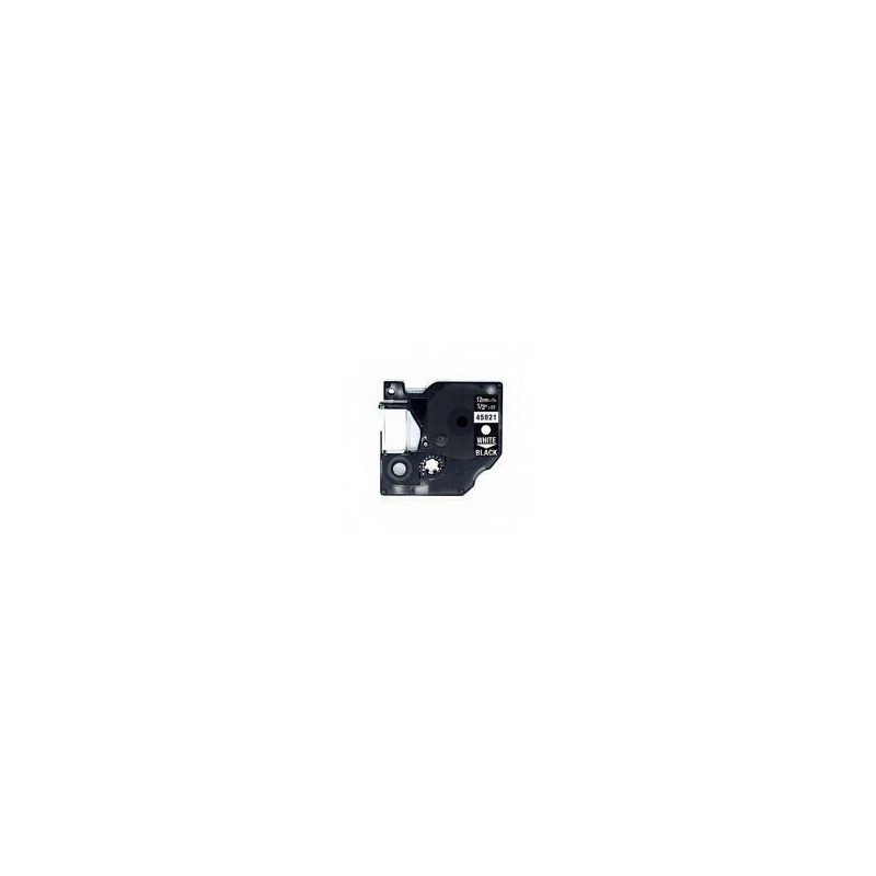 DYMO 45021 Cinta rotuladora genérica blanco/negro S0720610 DYMO 45021 Cinta rotuladora genérica blanco/negro S0720610
