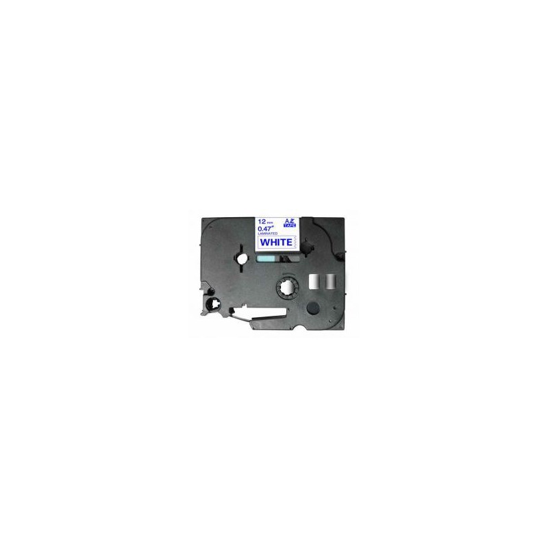 Brother TZE-233 Blue/white compatible label tape TZ-233
