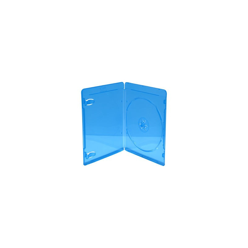 Bluray Case for 1 disc, 7mm, blue, Pack 50