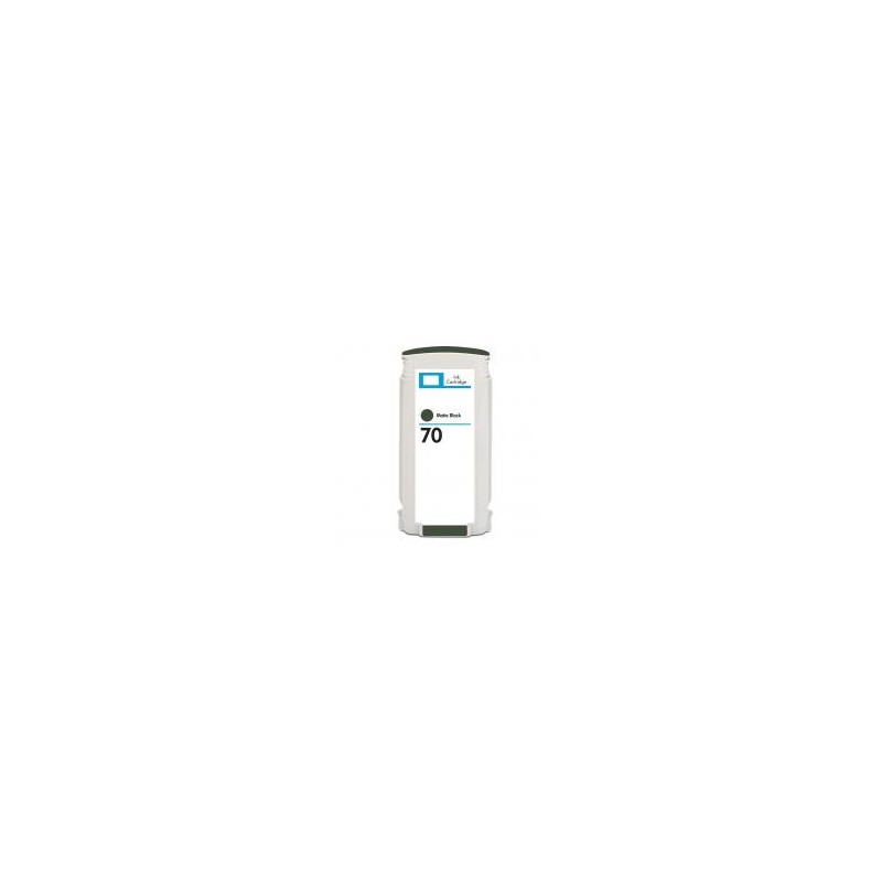 HP 70 Cartouche d'encre compatible noire mate C9448A