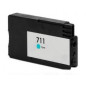 HP 711 V4 Cartouche d'encre compatible cyan CZ130A