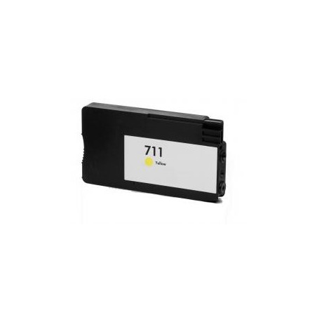 HP 711 V4 AMARELO CARTUCHO DE TINTA GENERICO CZ132A