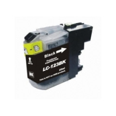 Brother LC121/LC123 XL Tintenpatrone Schwarz, kompatibel