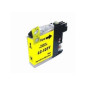 Brother LC121 / LC123 XL Jaune compatible (nouvelle version V3)