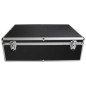 MediaRange Media storage case for 1.000 discs, aluminum look, with hanging sleeves, black