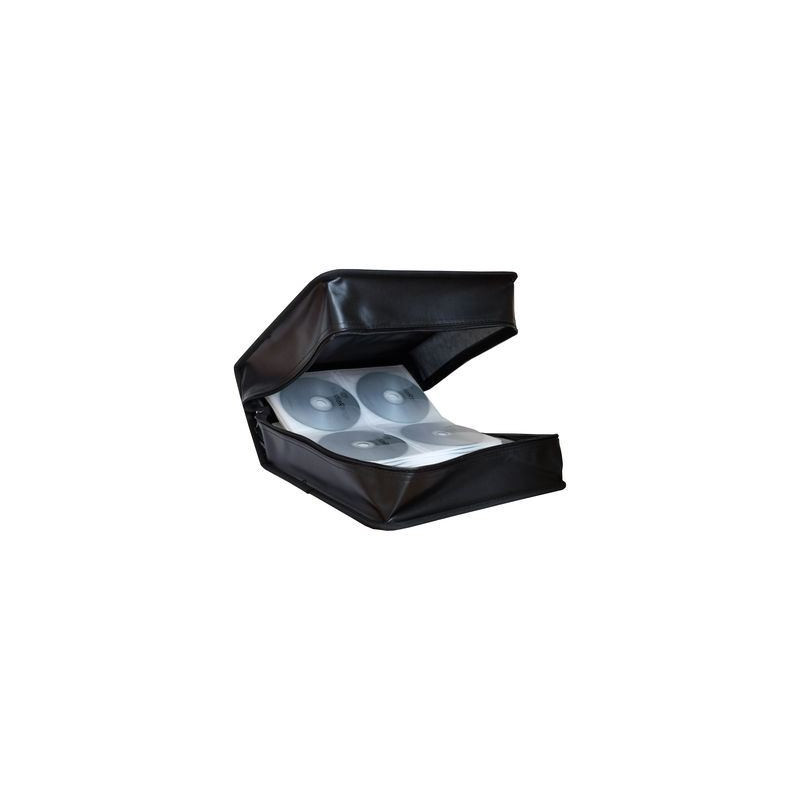 Pochette CD en cuir pour 500 disques